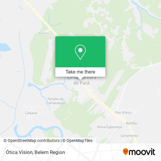 Ótica Vision map