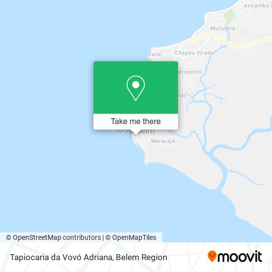 Tapiocaria da Vovó Adriana map