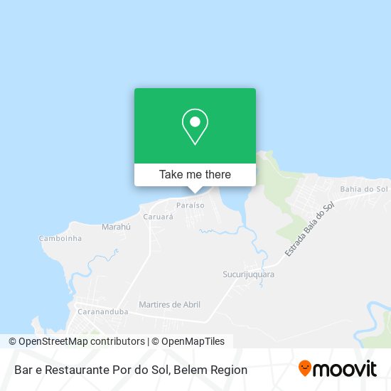 Bar e Restaurante Por do Sol map