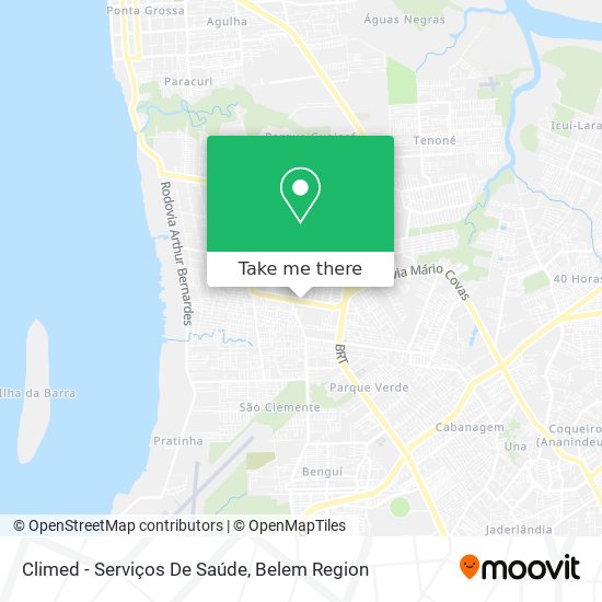 Climed - Serviços De Saúde map