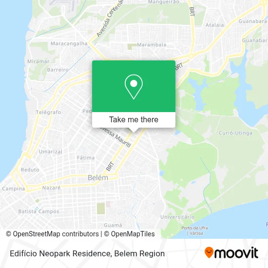 Edifício Neopark Residence map