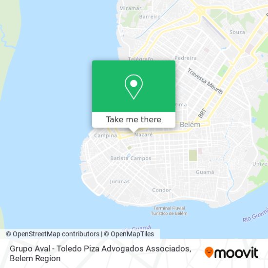 Grupo Aval - Toledo Piza Advogados Associados map