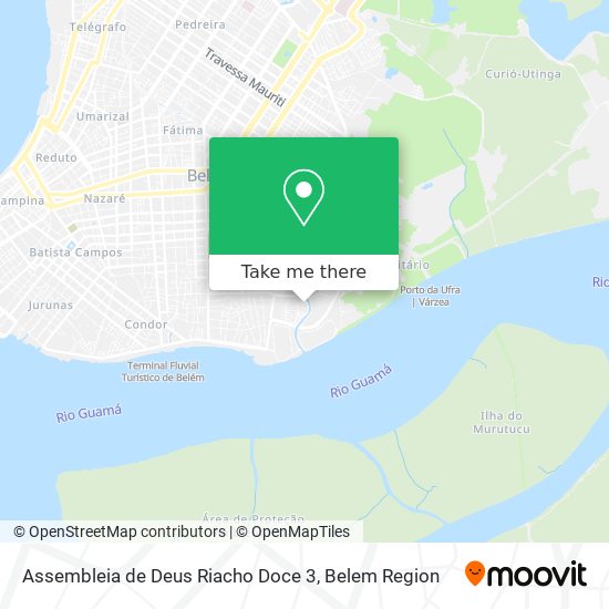 Assembleia de Deus Riacho Doce 3 map