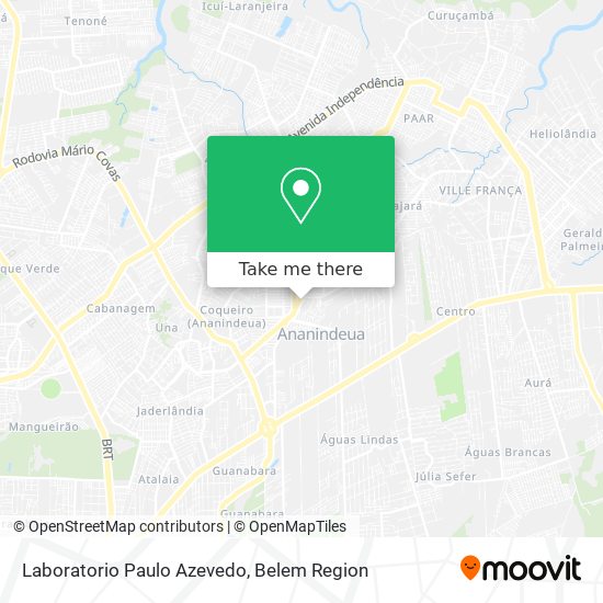 Laboratorio Paulo Azevedo map