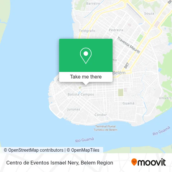 Centro de Eventos Ismael Nery map