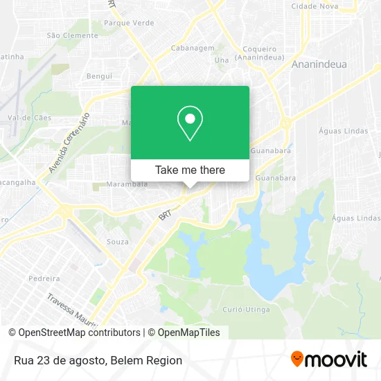 Rua 23 de agosto map