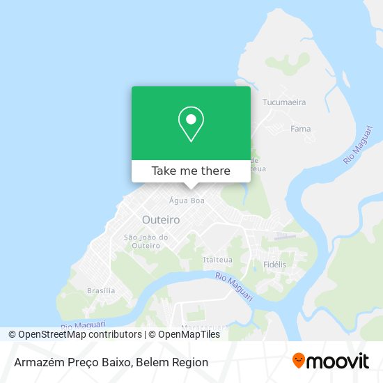 Armazém Preço Baixo map