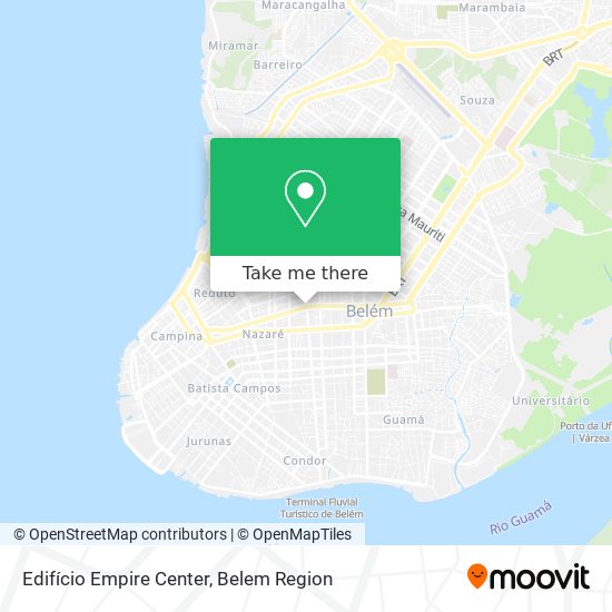 Mapa Edifício Empire Center