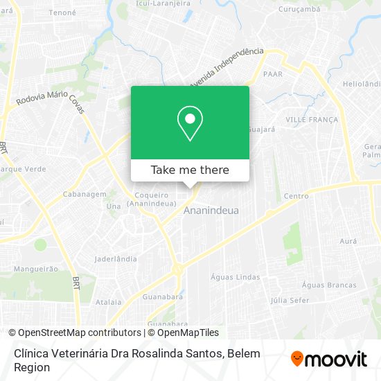 Clínica Veterinária Dra Rosalinda Santos map