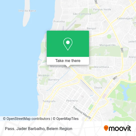 Pass. Jader Barbalho map