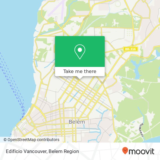 Edifício Vancouver map