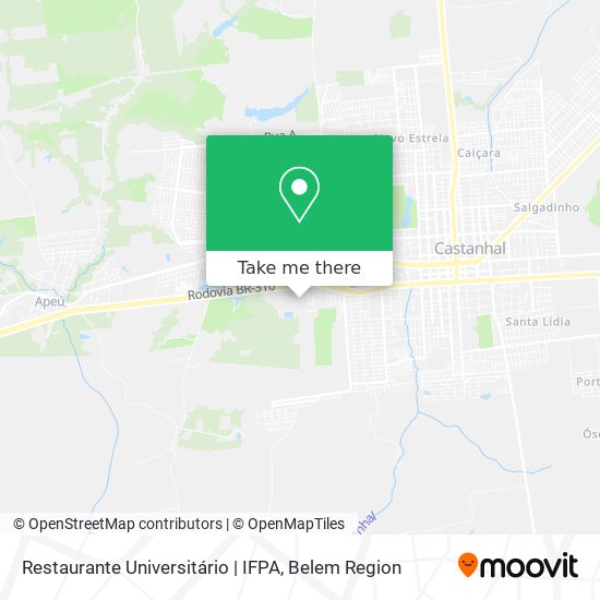 Restaurante Universitário | IFPA map
