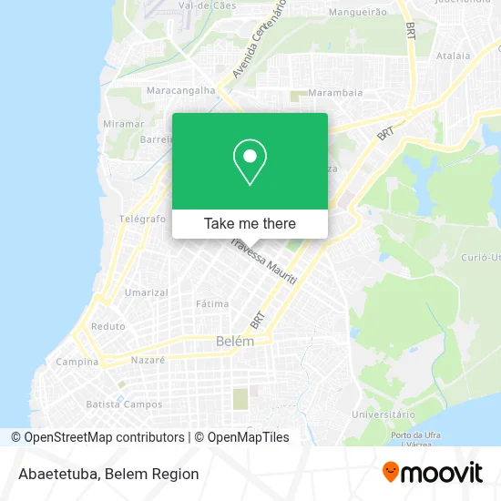 Abaetetuba map