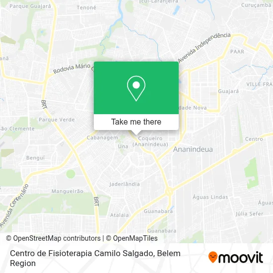 Centro de Fisioterapia Camilo Salgado map