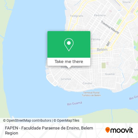 FAPEN - Faculdade Paraense de Ensino map