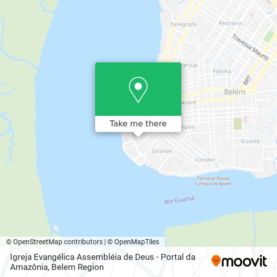 Igreja Evangélica Assembléia de Deus - Portal da Amazônia map