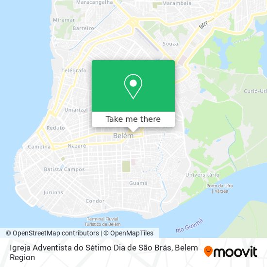 Igreja Adventista do Sétimo Dia de São Brás map