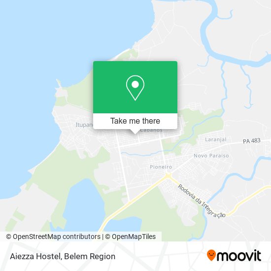 Aiezza Hostel map