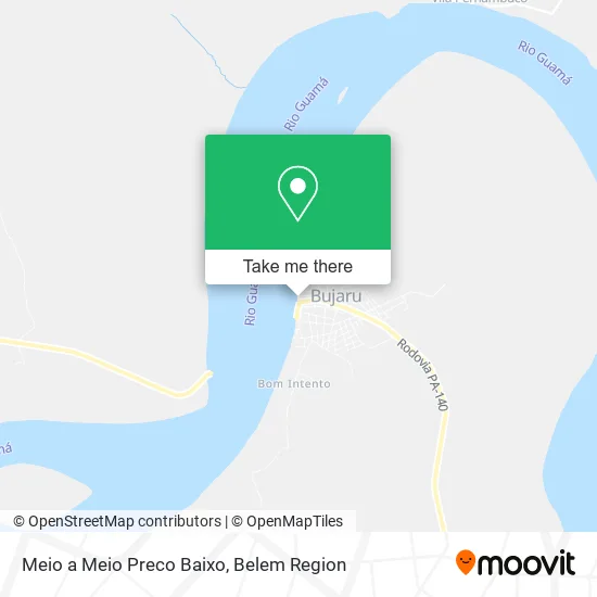 Meio a Meio Preco Baixo map