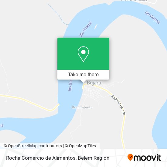 Rocha Comercio de Alimentos map