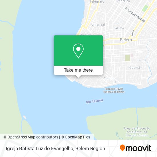 Igreja Batista Luz do Evangelho map