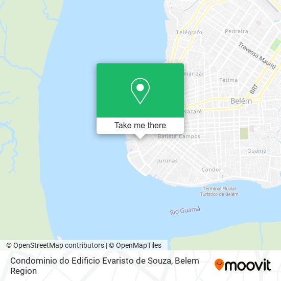 Mapa Condominio do Edificio Evaristo de Souza