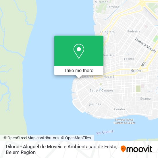Dilocc - Aluguel de Móveis e Ambientação de Festa map
