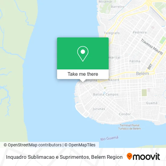 Inquadro Sublimacao e Suprimentos map