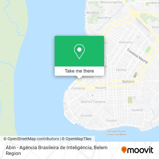 Abin - Agência Brasileira de Inteligência map
