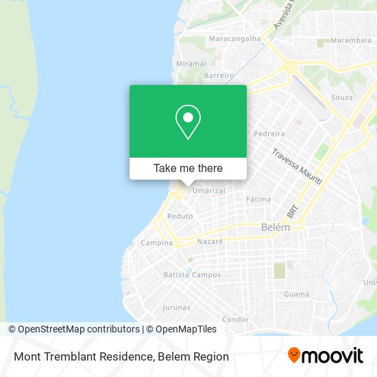 Mont Tremblant Residence map