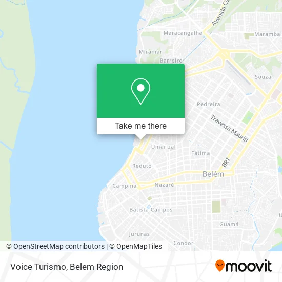 Voice Turismo map