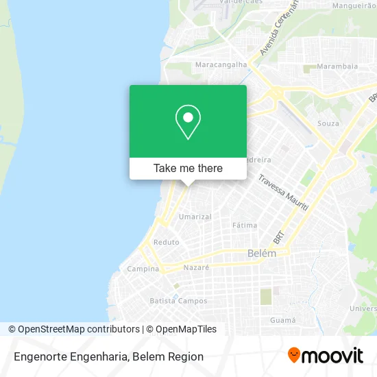 Engenorte Engenharia map