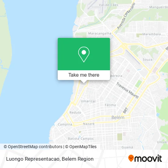 Luongo Representacao map