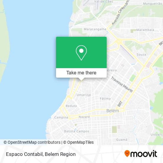 Espaco Contabil map