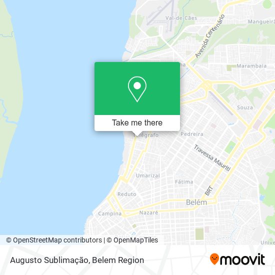 Augusto Sublimação map