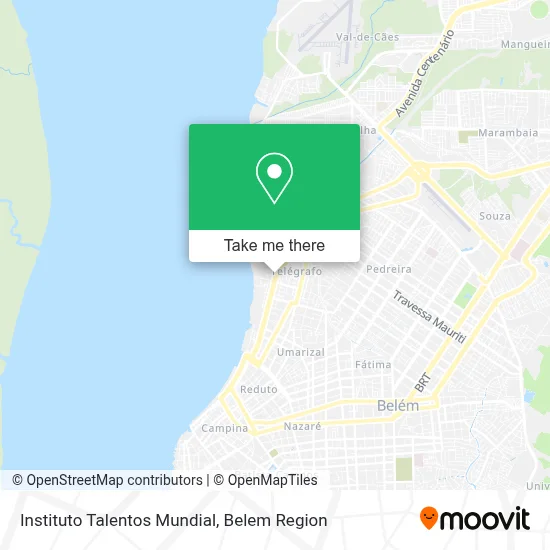 Instituto Talentos Mundial map