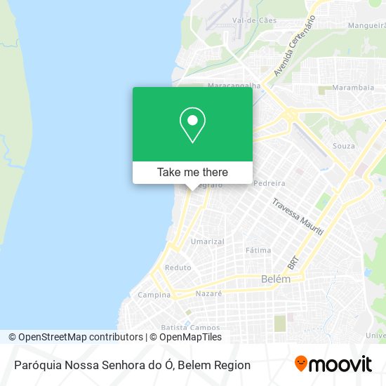 Paróquia Nossa Senhora do Ó map