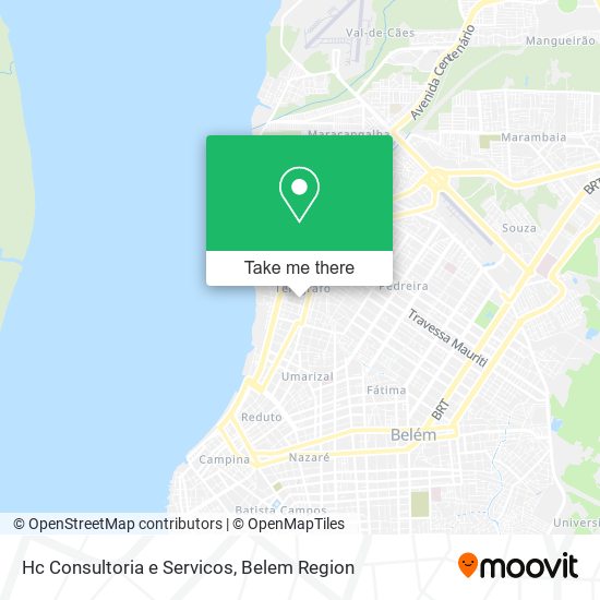 Hc Consultoria e Servicos map