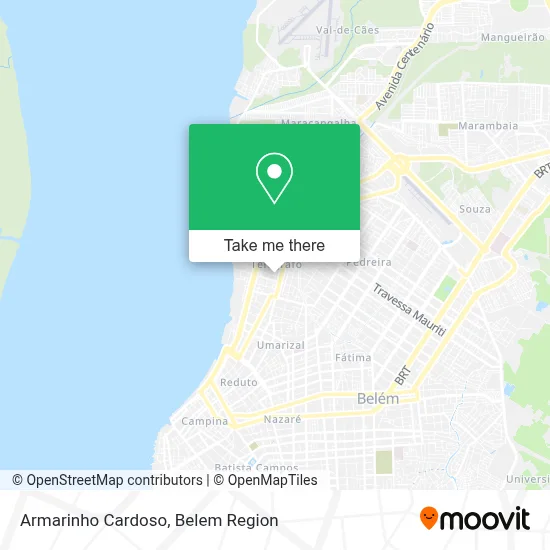 Armarinho Cardoso map