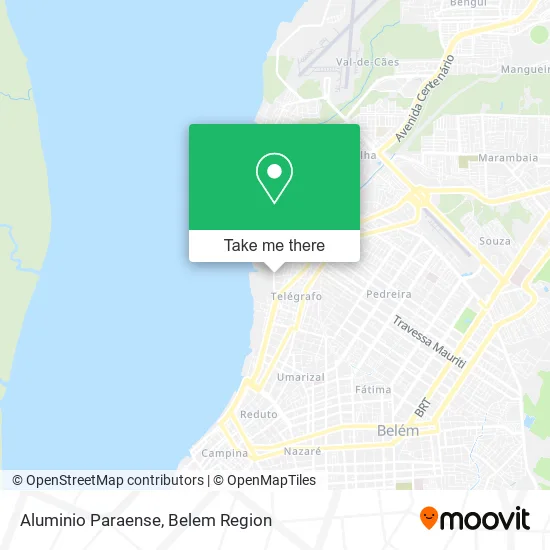 Aluminio Paraense map