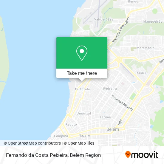 Fernando da Costa Peixeira map