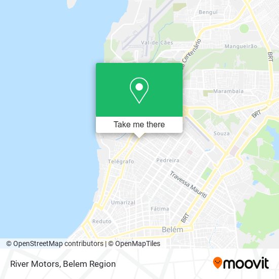 River Motors map