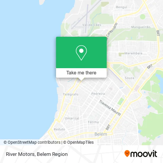 River Motors map