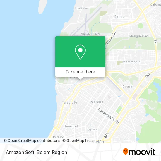 Amazon Soft map