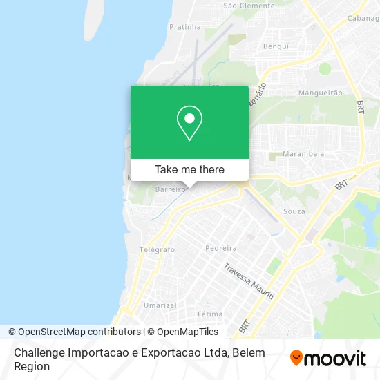 Challenge Importacao e Exportacao Ltda map