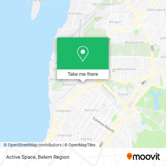 Active Space map