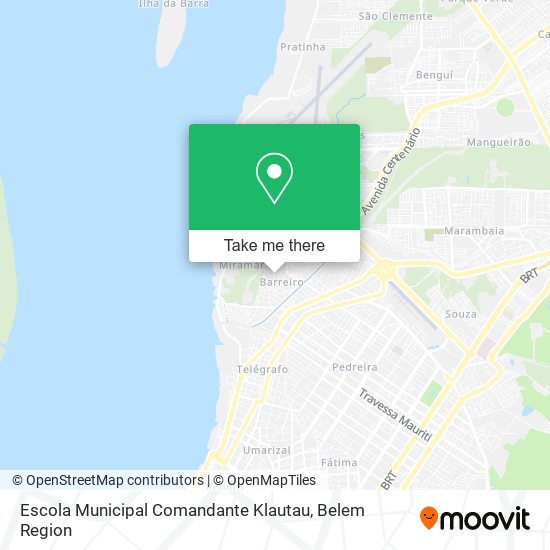 Escola Municipal Comandante Klautau map