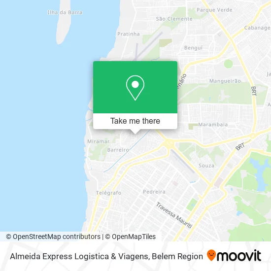 Almeida Express Logistica & Viagens map