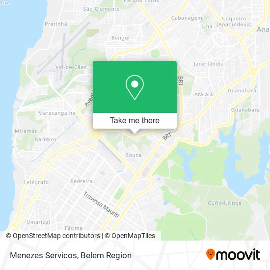 Menezes Servicos map