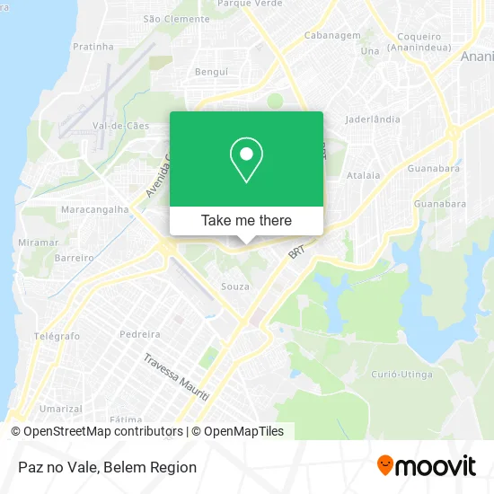 Paz no Vale map